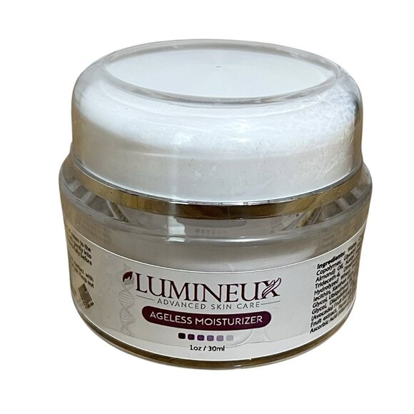 Lumineux Advanced Skin Care Ageless Moisturizer 1 Oz NEW - Picture 2 of 12